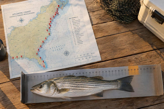 Striped Bass Regulations by State: Size and Bag Limits