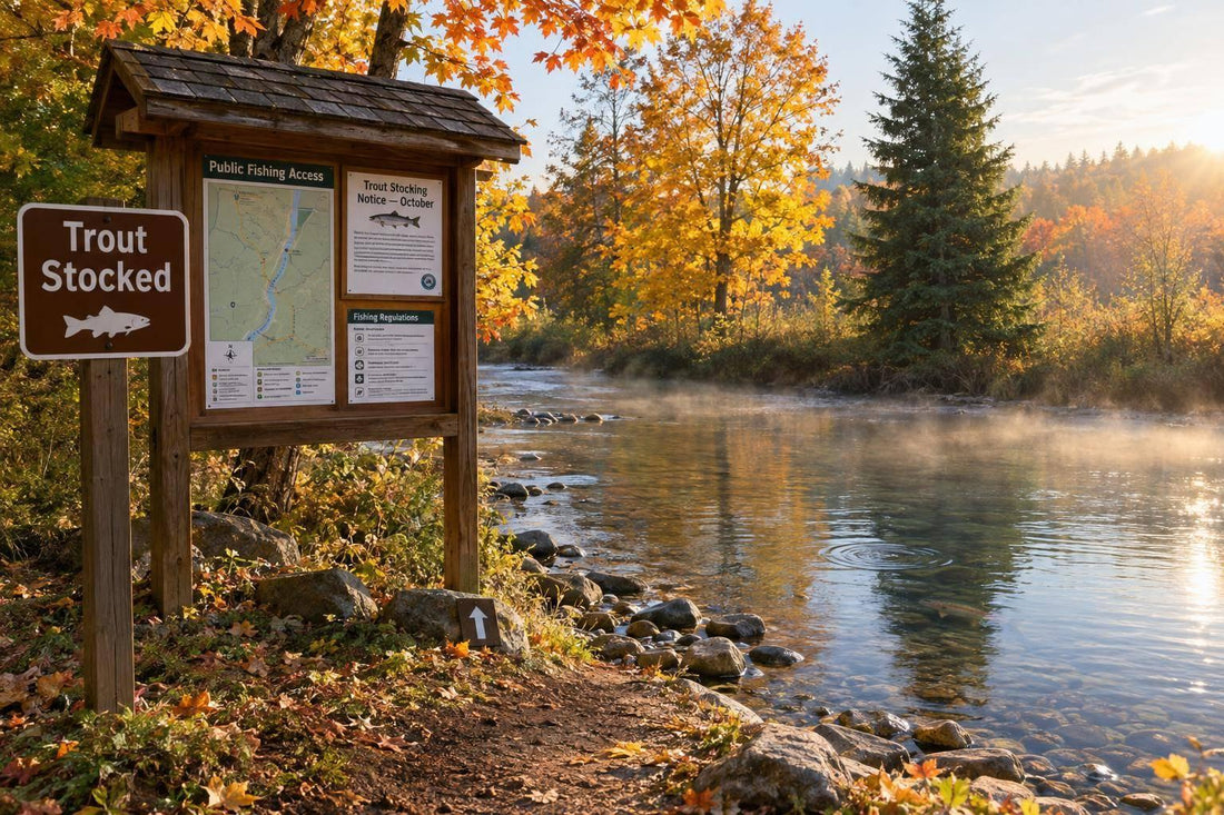 Fall Trout Stocking: Where to Find Freshly Stocked Water Near You