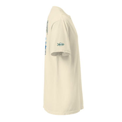 Right Sleeve BirdFish Logo - Ivory Shirt